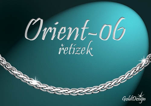 Orient 06 řetízek stříbřený Orient 06 řetízek stříbřený